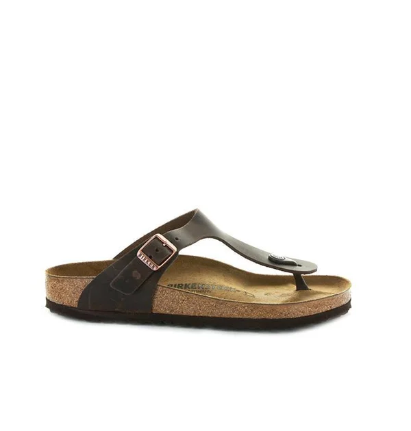 Birkenstock - GIZEH_OILED-LEATHER Brown, 37