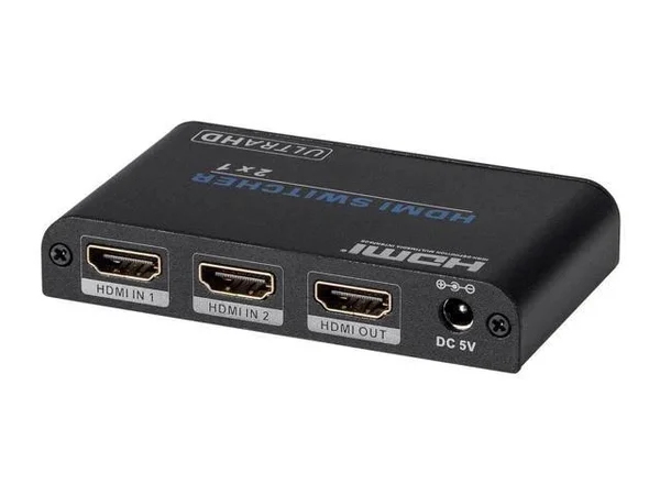 MonopriceBlackbird 4K - 2x1 HDMI 2.0 Switch - HDR, HDCP 2.2, 4K@60Hz