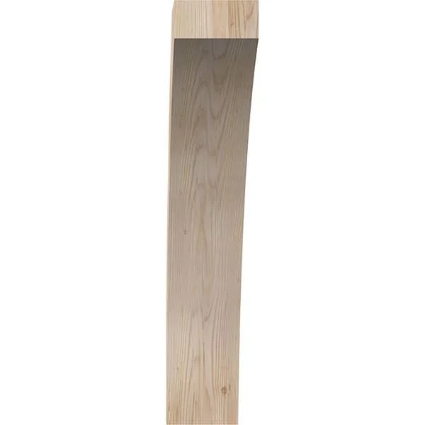 Ekena Millwork 5 1/2x22W x 26x22D x 30x22H Thorton Smooth Brace, Douglas Fir
