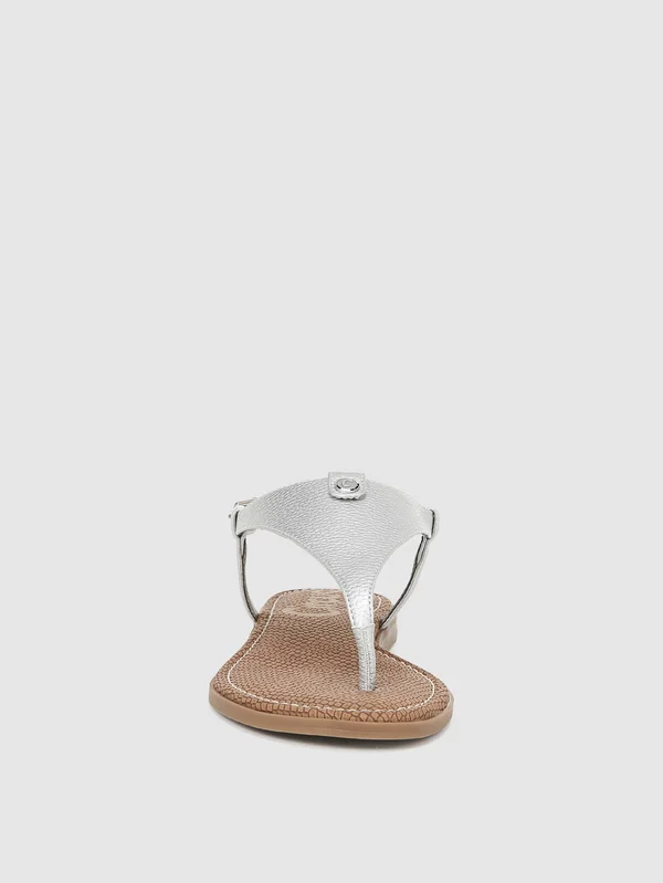 Circus by Sam Edelman Women's Carolina Thong Sandals - Soft Silver