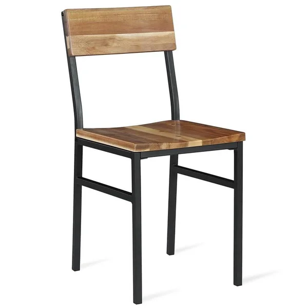 Dorel Living Harden 3 Piece Drop Leaf Dining Set in Natural and Gray