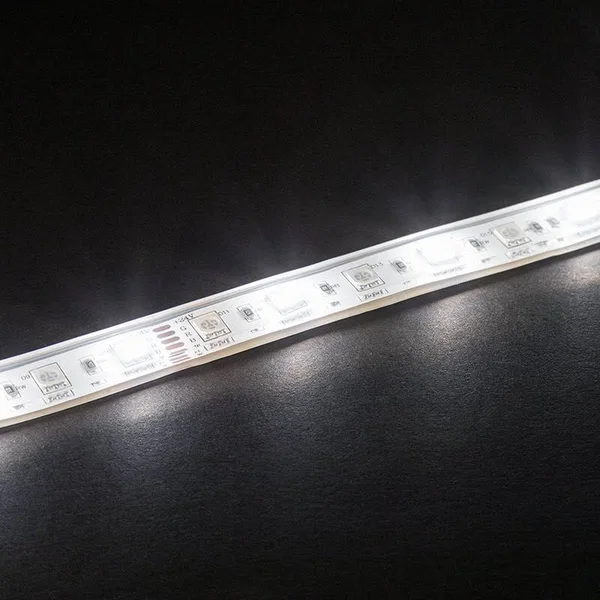 5M RGB+W LED Strip Light - Submersible LED Tape Light - 24V - IP68 Submersible - Natural White - 196.9in _16.40ft