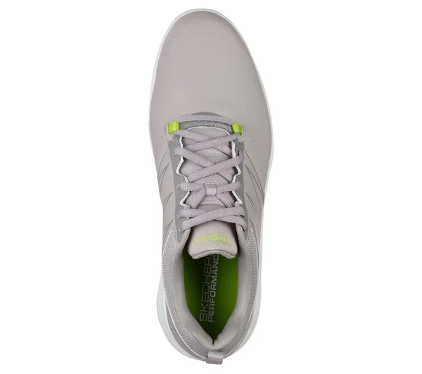 Skechers Men's Go Golf Torque Golf Shoes, Gray/Lime, 7.5
