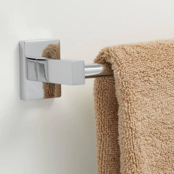 Signature Hardware 921723-18 Helsinki 18x22 Towel Bar Chrome Bathroom Hardware Towel Bar 353693
