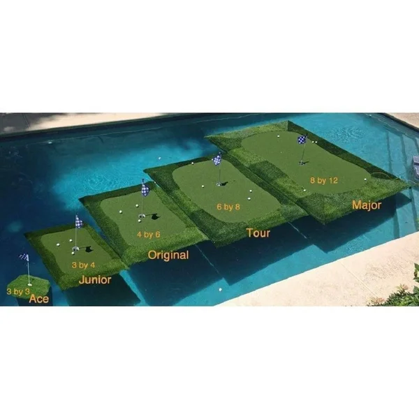 Floating Golf Green for Pools & Ponds - Chipping Mat, Multiple Sizes