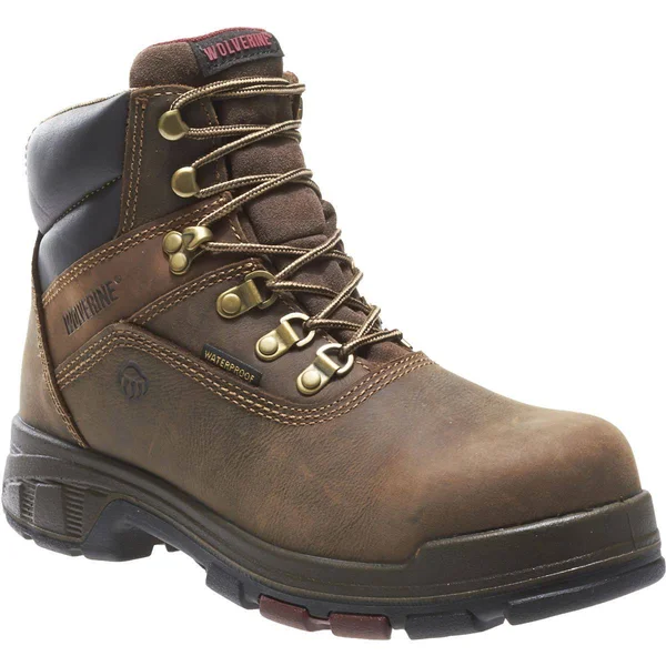 Wolverine Men's Cabor Waterproof 6in Boot - 7.5 Ew - Dark Brown