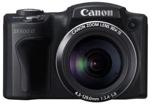 Canon Digital Camera PowerShot SX500IS 16MP X30 Optical Zoom PSSX500IS - International Version