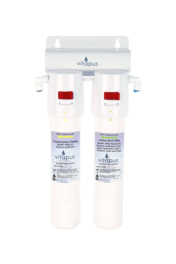 Vitapur Vfk-2Q Water Filtration System - Dual Stage, qc
