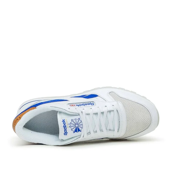 Reebok Classic Leather (White, Blue)