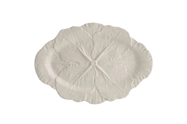 Bordallo Pinheiro Cabbage Beige Oval Platter