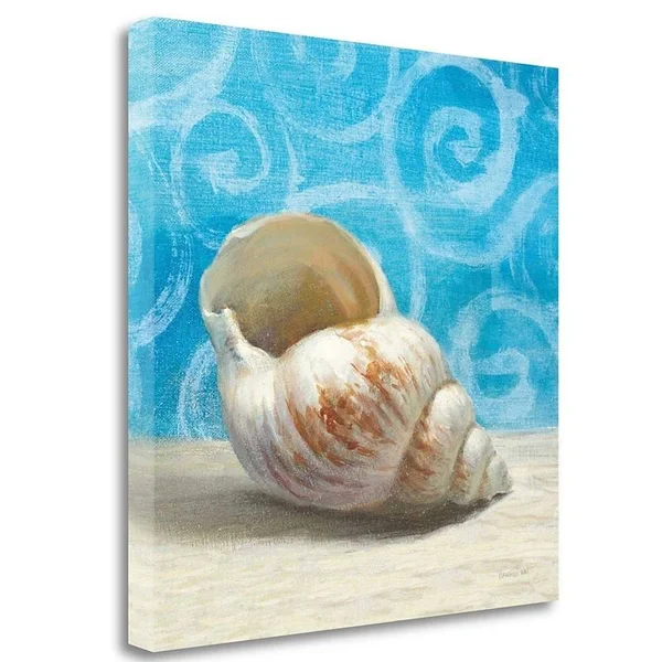 Tangletown Fine Art Gift from The Sea I by Danhui Nai, Giclee Print on Gallery Wrap Canvas, 35x35x22