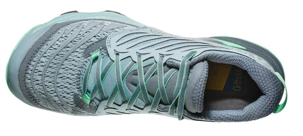 La Sportiva Akasha Blau-Gr黱, Womens Trail Running & Running Shoes, Size US 9.5+ - Color Stone Blue - Jade Green