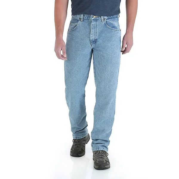 Wrangler Men's Rugged Wear Relaxed Fit Jean - Vintage Indigo