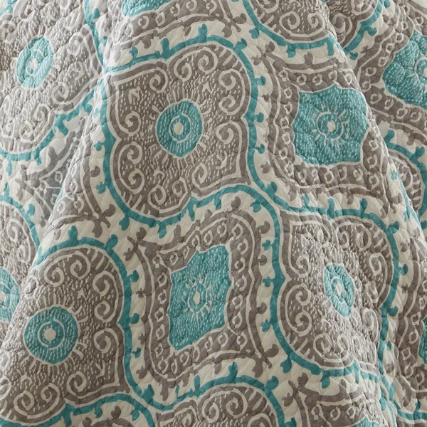 Levtex Gramercy Quilt Set - Grey - Twin