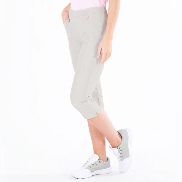 Nivo Women's Pull-On NINETTE Capri Golf Short with Comfort Stretch