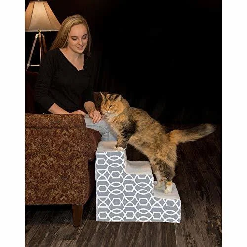 Pet Gear Trellis Print Designer Step III - Spa Blue