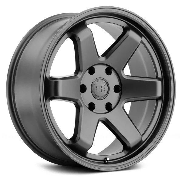 Black Rhino Roku Gunblack Wheels - 1795RKU-86140M12