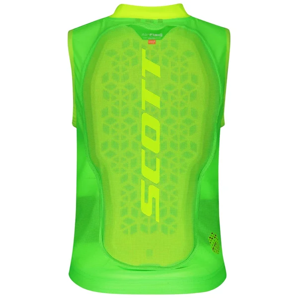 Scott AirFlex Junior Vest Back Protection (High Viz Green)