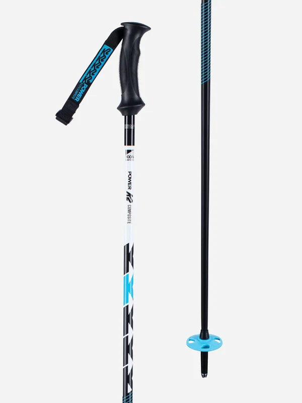 K2 Power Composite Ski Poles Blue - 132cm