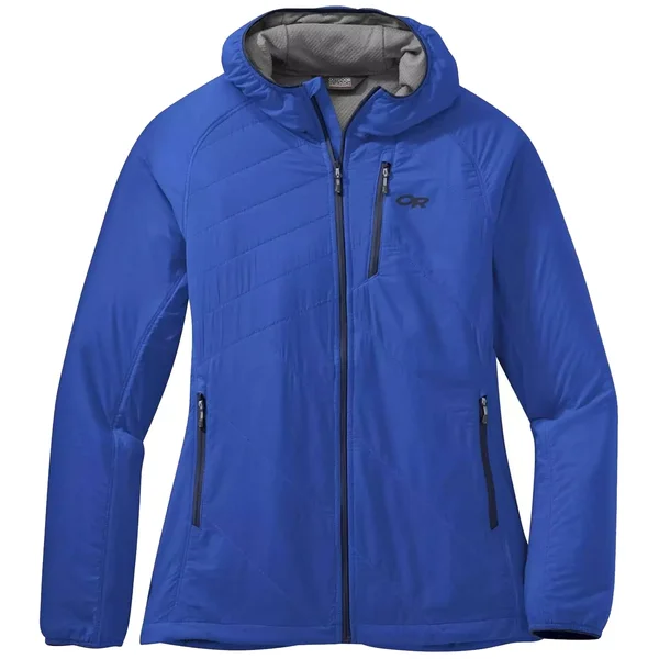 Outdoor Research Women's Refuge Air Hooded Jacket - Small - Azure