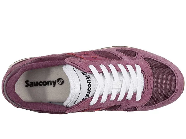 Saucony Women's Shadow Original Vintage Sneaker - Maroon, 6 US