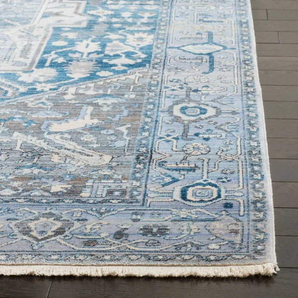 Safavieh Vintage Persian VTP474H 5& x 7&6x22 Charcoal - Blue Rug