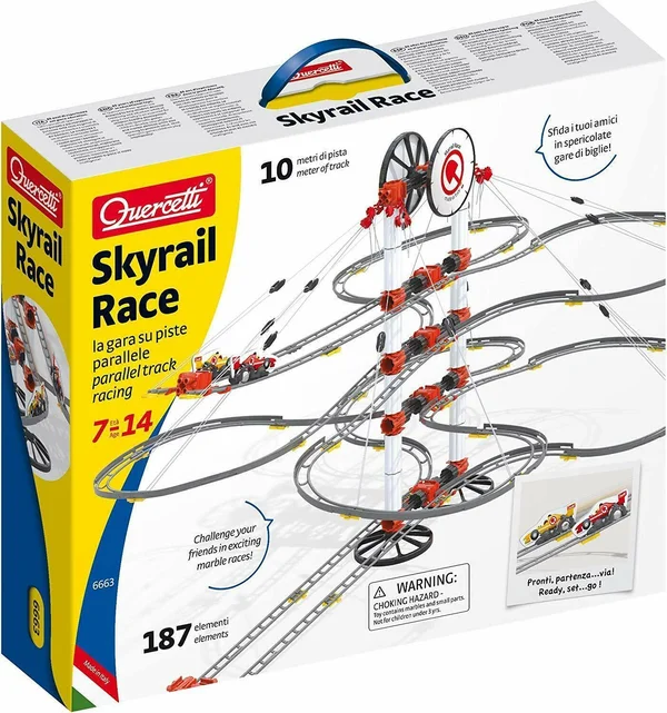 Quercetti Skyrail Marble Run - Race