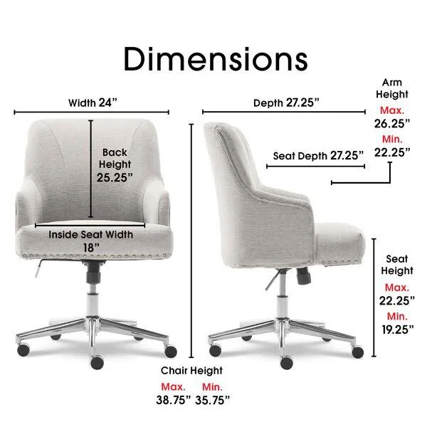 Serta Leighton Task Chair - Lilac