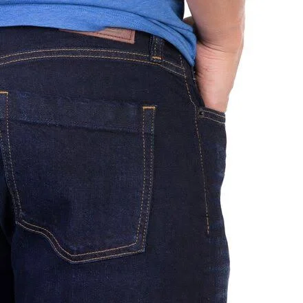 Revtown Automatic Straight Fit Stretch Jeans - Men's Dark Indigo - 34x32