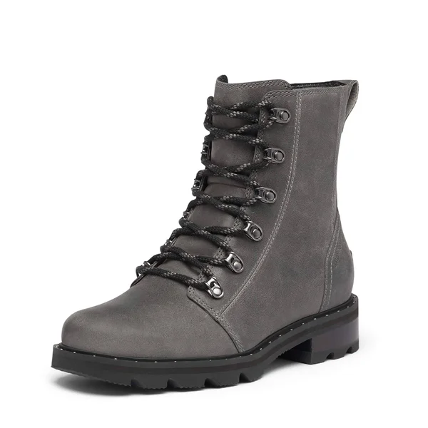 Sorel Lennox Lace Women's Boots Quarry : 7.5 B