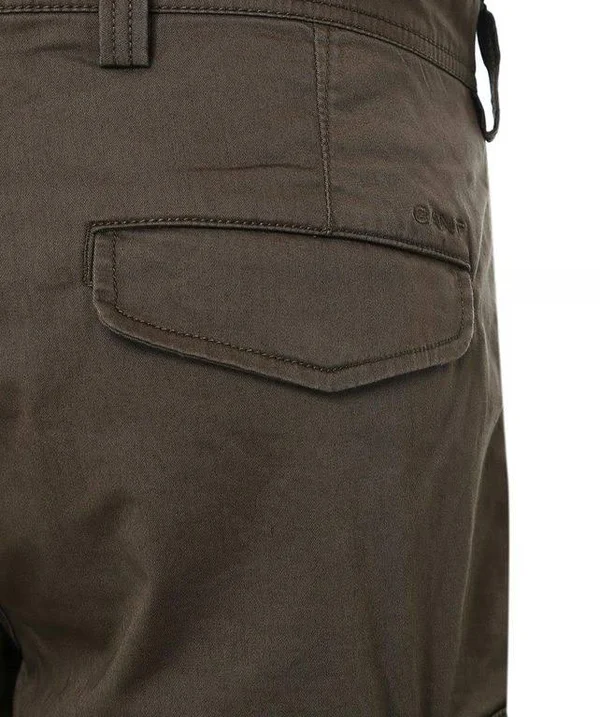 Gant Relaxed Fit Twill Utility Shorts - Green