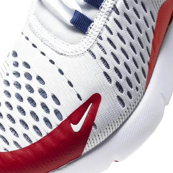 Nike - Grade School Air Max 270 (White, University Red, Obsidian)
