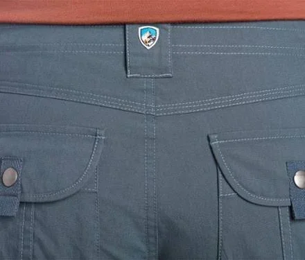 Kuhl Splash Roll-Up Pant, Metal Blue, 4W x 30L