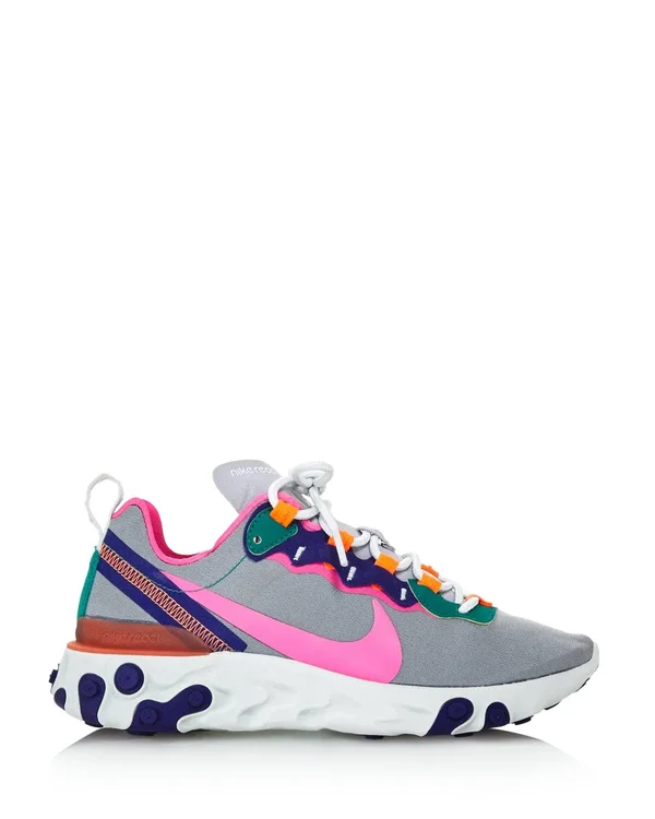 Women's Nike React Element 55 Shoes, Size: 10.0, Pink