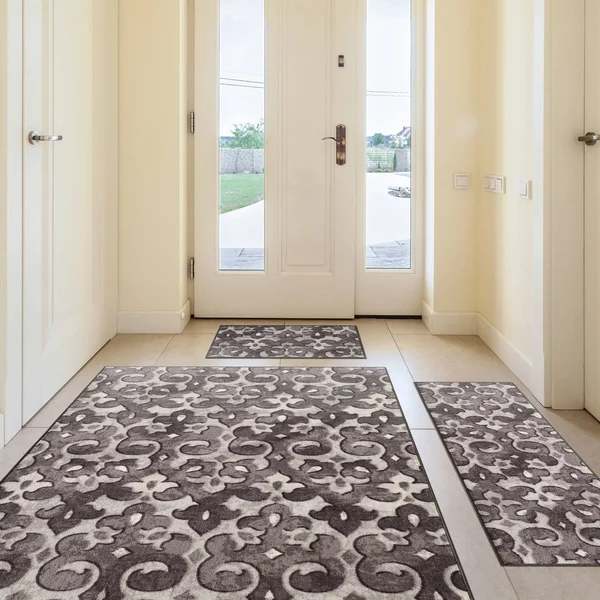 Mainstays Remi Rug - 3-Piece Set, Taupe/Cream, Size: 3 Piece Set