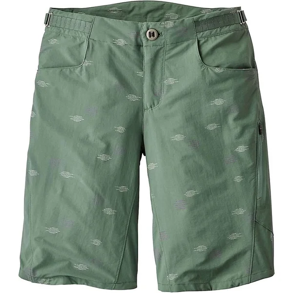 Patagonia Women's Dirt Craft Bike Shorts Pesto/Heritage Lines 0