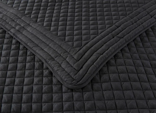 Lotus Home Microfiber Stain- and Water-Resistant Diamond Quilt - Size: King, Beige