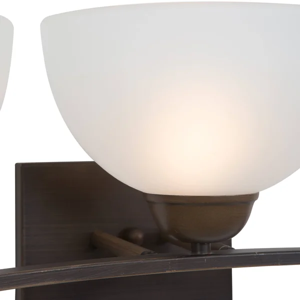 Yosemite Home Decor Alta Peak 107-3V-AWCF Bathroom Vanity Light, White