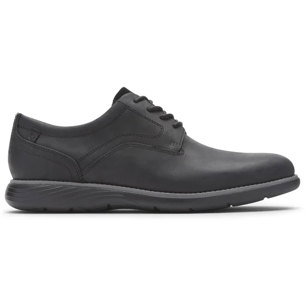 Men's Rockport Garett Plain Toe Oxford - Size: 10.5, Black
