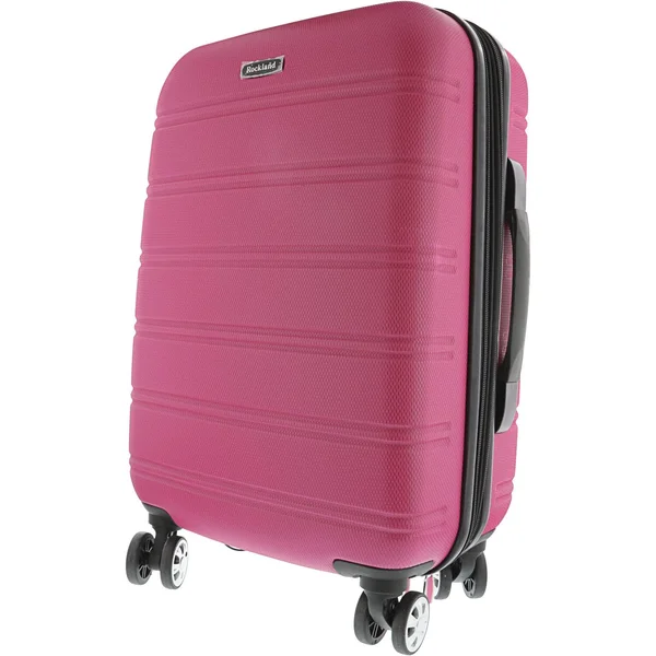 Rockland Magenta Melbourne 20-in. Expandable ABS Carry on