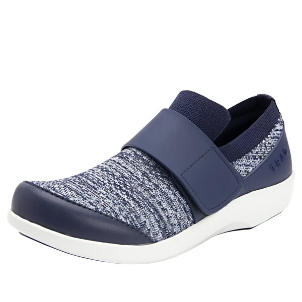 Traq by Alegria Women's Qwik Shoe Flurry Blue 36