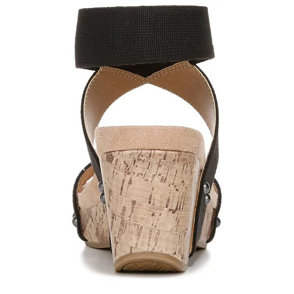Women's LifeStride Del Mar Wedge Sandal - Red - Size 8