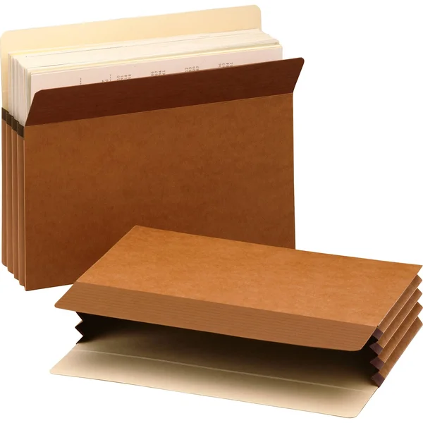 Smead Easy Grip File Pockets - Redrope, 3.5x22 Expansion
