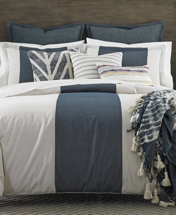 Tommy Hilfiger Cove Stripe 2-pc. Twin Comforter Set - Cream/Navy