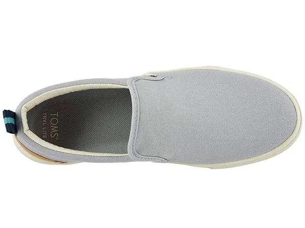 Toms Trvl Lite Slip-On Shoe - Women's Drizzle Grey Canvas - 8