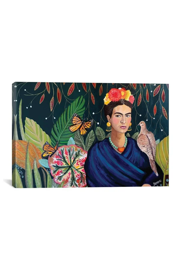iCanvas Sds128-1pc3-26x18 Frida by Sylvie Demers