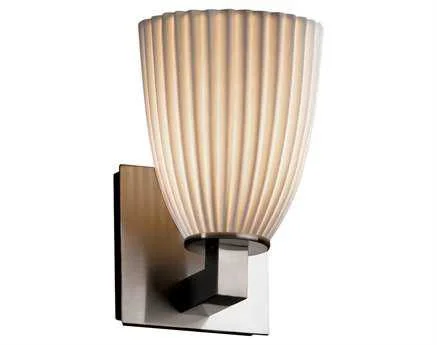 Justice Design Group-Modular 1-Light Wall Sconce-POR-8921-10-WFAL-CROM