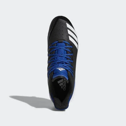 Adidas Mens Icon Bounce Low Top Lace Up Baseball Shoes