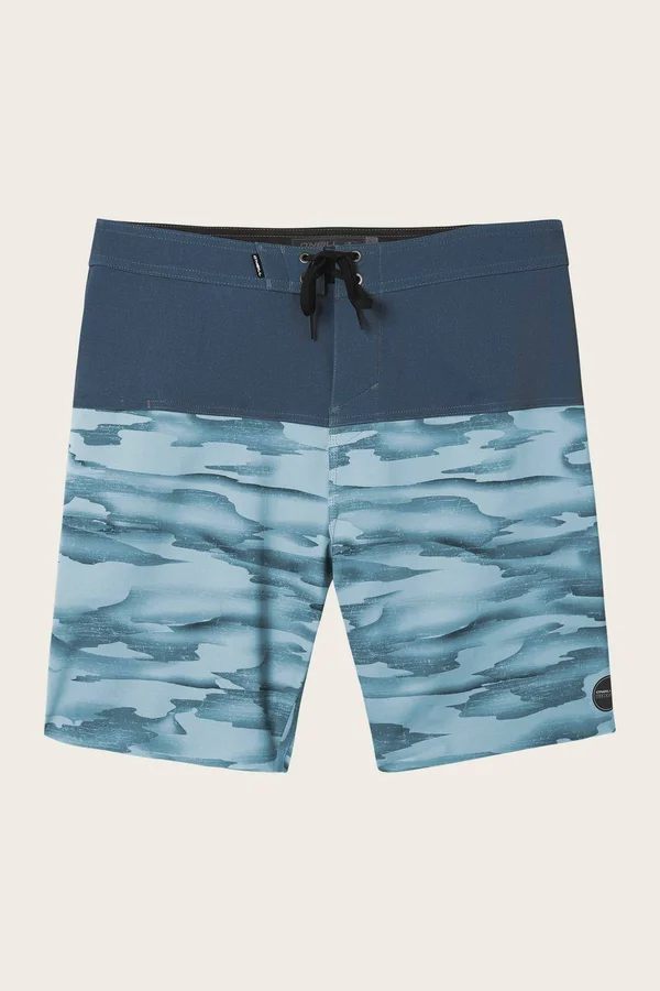 O&Neill Hyperfreak Nomad 19x22 Boardshorts Men's Light Blue, 34