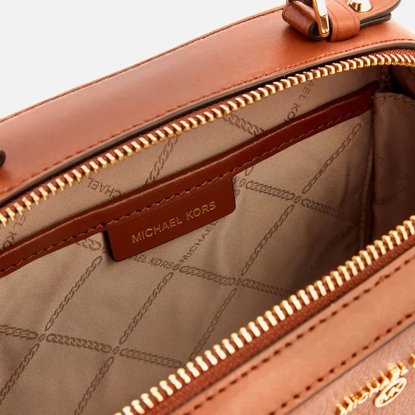 Michael Michael Kors Medium Top Handle Crossbody - Luggage